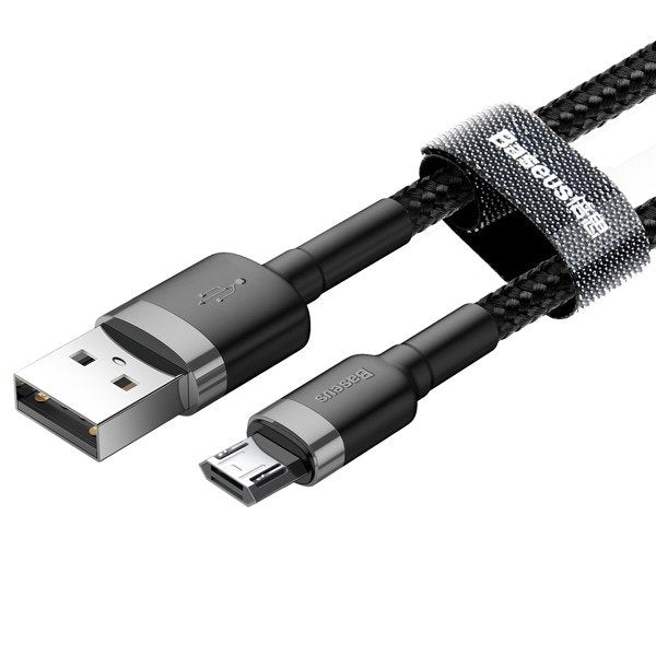 Baseus Cafule | Nylon dobbeltsidig USB til Micro USB-kabel 2m