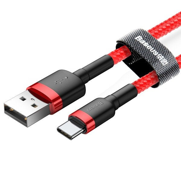 Baseus Cafule Cable | Nylon USB-C Type-C Quick Charge 3.0 2A 200cm-kabel