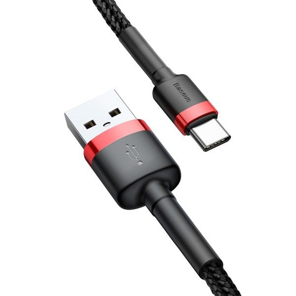 Baseus Cafule Cable | Nylon USB USB-C Type-C Quick Charge 3.0 2A 200cm