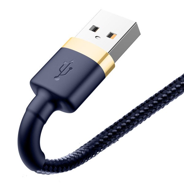 Baseus Cafule Cable | Sterk USB-Lightning-kabel for iPhone 6 7 8 X 2.4A 1m