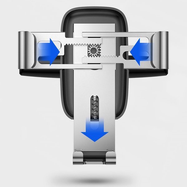 Baseus Metal Age | Gravitasjonsbilholder for telefon til CD-sporet i bilen