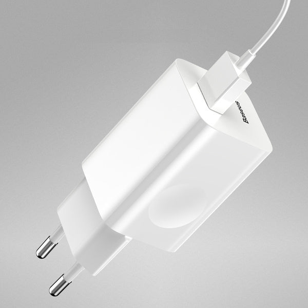 Baseus Quick Charger | Rask USB-A Quick Charge 3.0 strømadapter