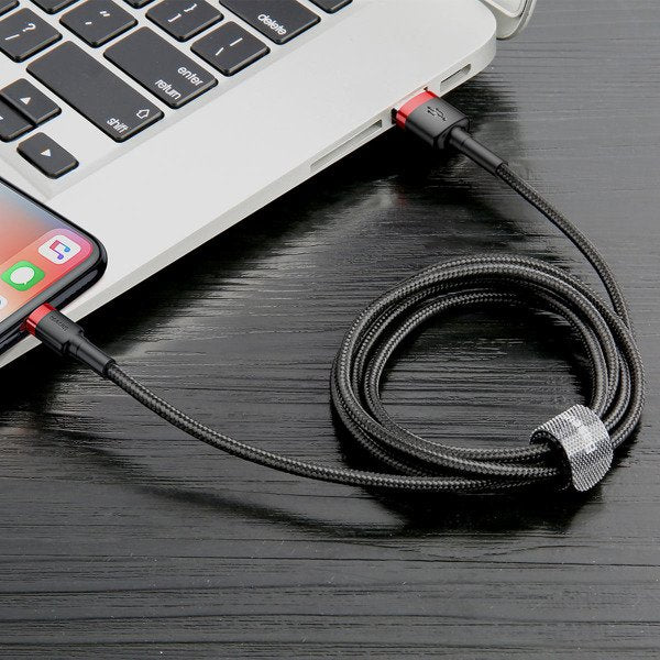 Baseus Cafule | USB-Lightning-kabel for iPhone iPad 2A 300cm