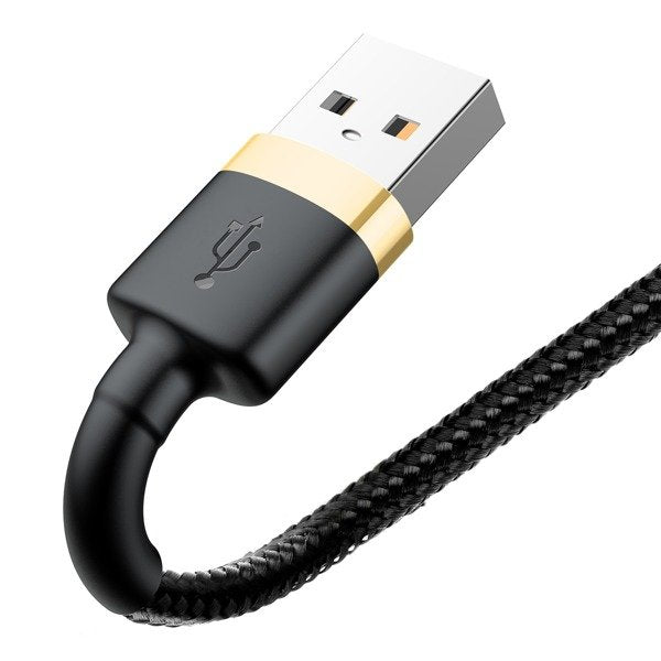 Baseus Cafule Cable | Sterk USB-Lightning-kabel for iPhone 6 7 8 X 2A 3m