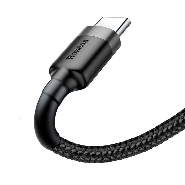 Baseus Cafule | Forsterket USB USB-C Type-C Quick Charge 2A 3m kabel