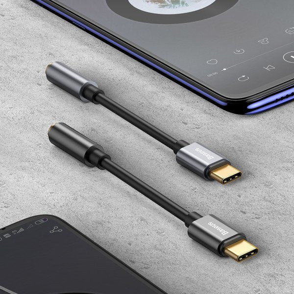 Baseus L54 | Lydadapter fra USB-C Type-C til Mini Jack 3.5mm DAC