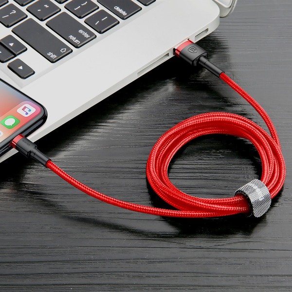 Baseus Cafule cable | USB til Lightning-kabel for iPhone 2.4A 50cm