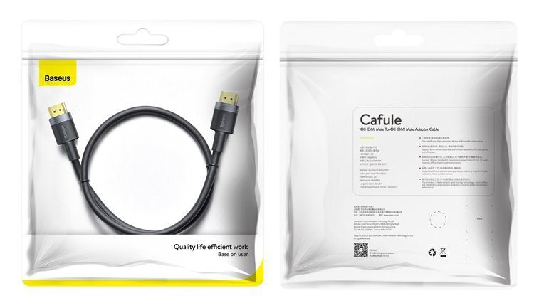 Baseus Cafule | HDMI-HDMI 4K60Hz FULL HD-kabel 2m