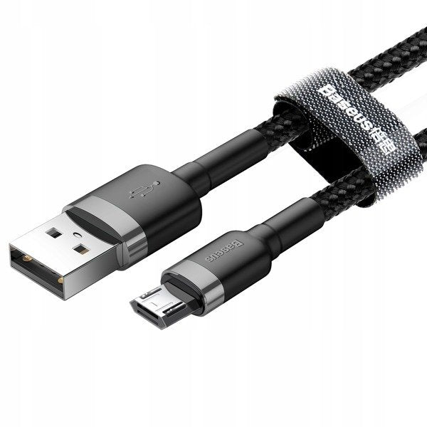 Baseus Cafule | Nylon Micro-USB til USB-kabel med Quick Charge 2.4A 50cm