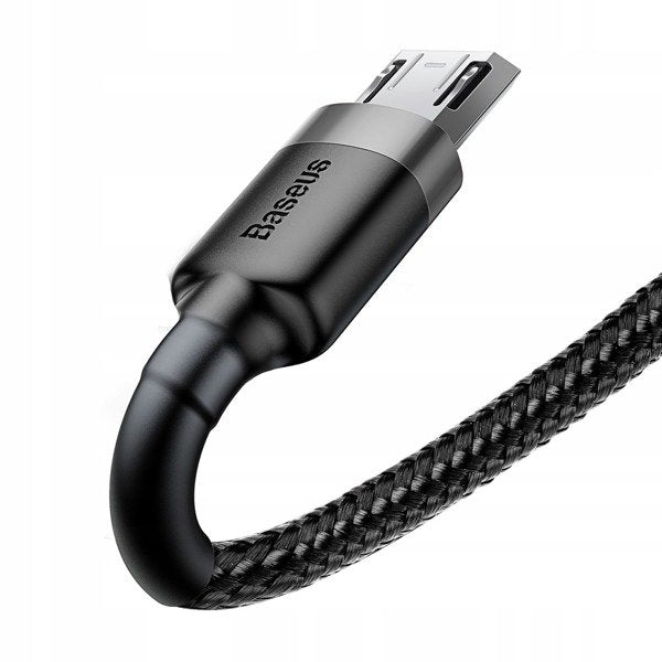 Baseus Cafule | Nylon Micro-USB til USB-kabel med Quick Charge 2.4A 50cm