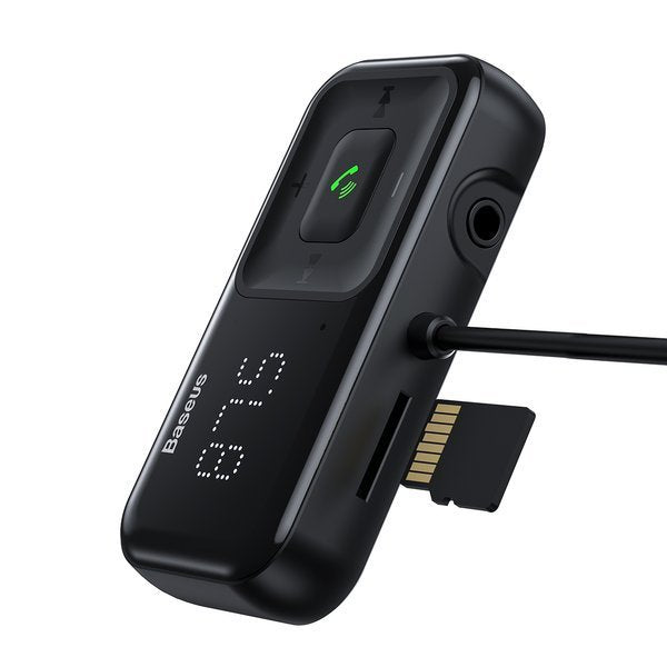 Baseus T typed S-16 | FM-sender AUX billader med doble USB-porter