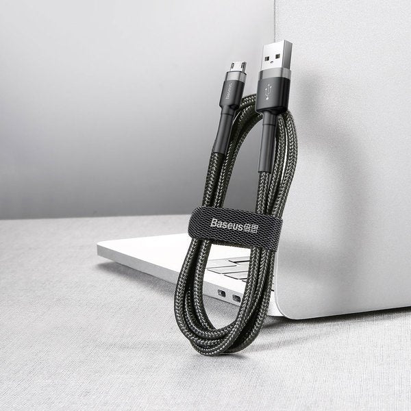 Baseus Cafule | Dobbelt Micro USB Quick Charge 2.4A-kabel 100cm