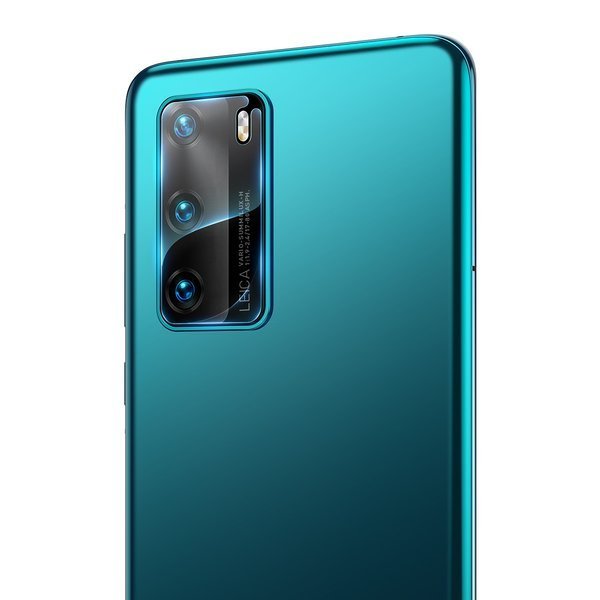 Baseus Gem Lens | Tynn linsebeskyttelse for Huawei P40, 2 stk (EOL)