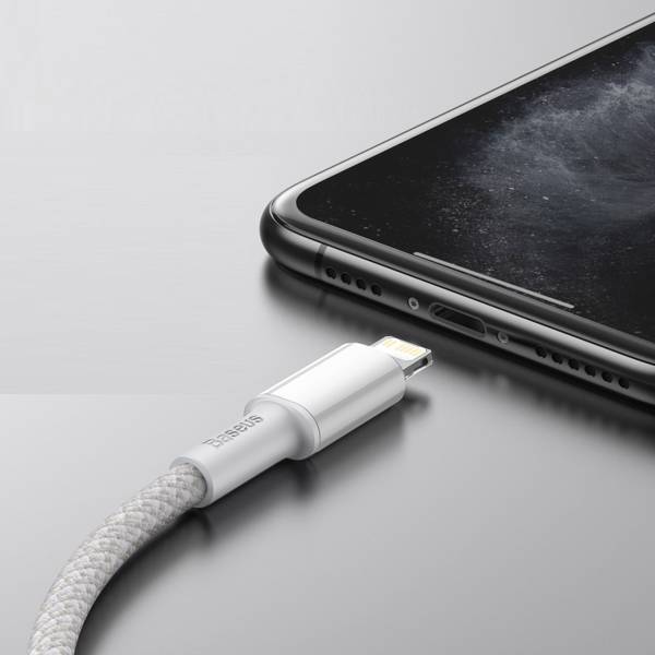 Baseus High Density | USB-C Lightning-kabel til iPhone Power Delivery 20W 18W, 1m