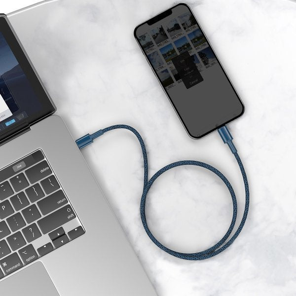 Baseus High Density | USB-C Lightning-kabel til iPhone Power Delivery 20W 18W, 2m