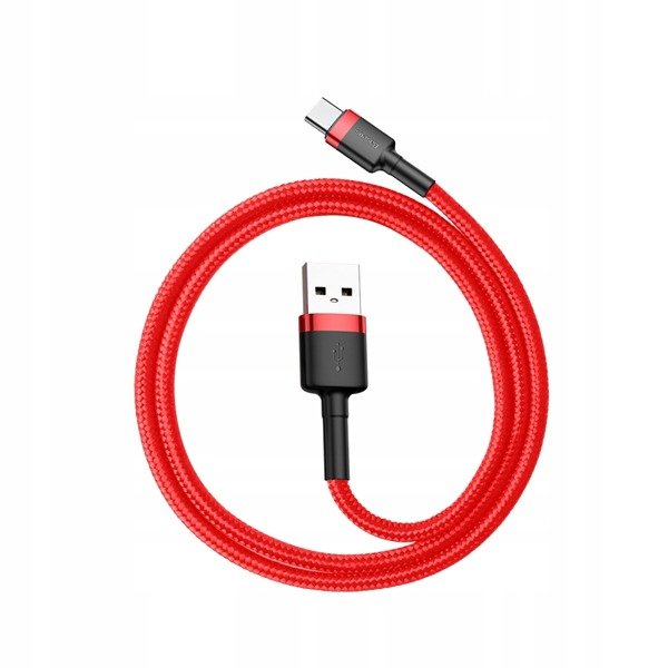 Baseus Cafule Cable | Nylon USB-C Type-C Quick Charge 3.0-kabel 100cm 3A