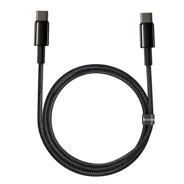 Baseus Tungsten Gold | Type-C USB-C 100W 5A Huawei SCP Quick Charge 4.0 PD Samsung AFC 1m