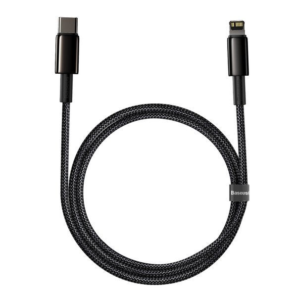 Baseus Tungsten Gold | USB-C - Lightning-kabel til iPhone Power Delivery 20W 1m