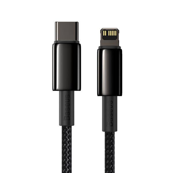 Baseus Tungsten Gold | USB-C - Lightning-kabel til iPhone Power Delivery 20W 1m