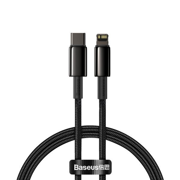 Baseus Tungsten Gold | USB-C - Lightning-kabel til iPhone Power Delivery 20W 1m