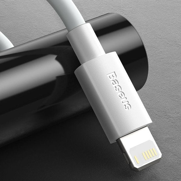 Baseus Simple Wisdom | Sett med 2 USB - Lightning-kabler til Apple iPhone 2.4A, 1.5m