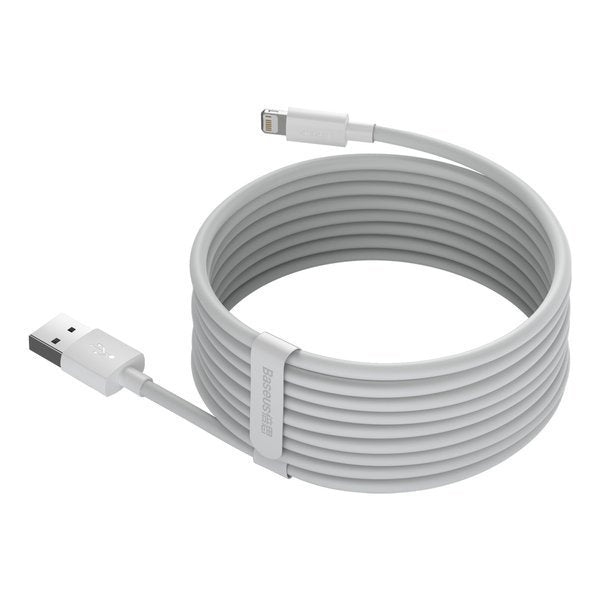 Baseus Simple Wisdom | Sett med 2 USB - Lightning-kabler til Apple iPhone 2.4A, 1.5m