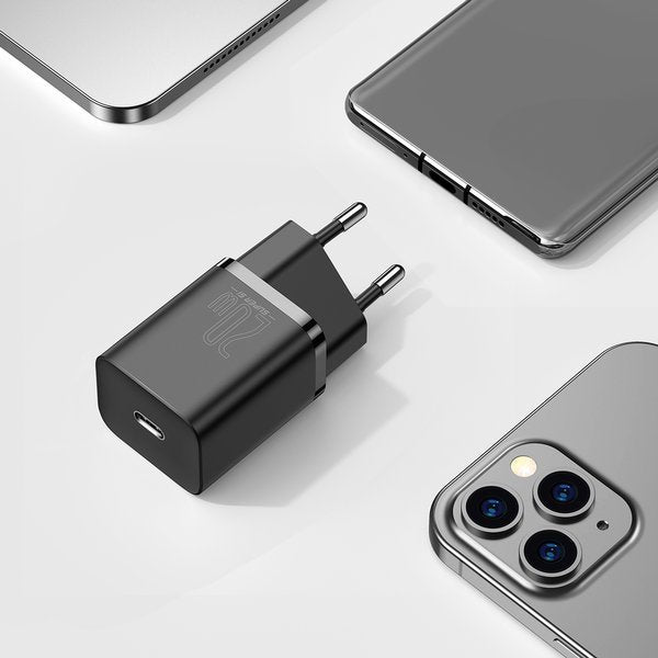 Baseus Super Si | Nettadapter USB-C Type-C PD QC3.0 20W, EOL