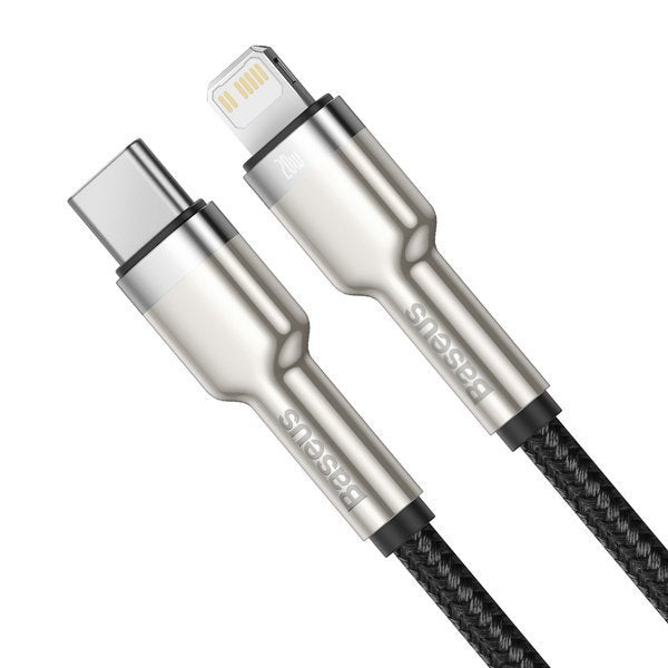 Baseus Cafule Metal | USB-C Lightning PD 20W-kabel til iPhone og iPad