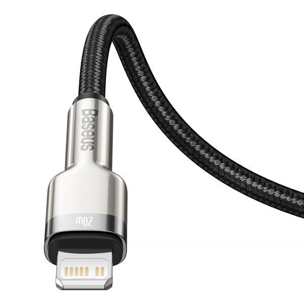 Baseus Cafule Metal | USB-C Lightning PD 20W-kabel til iPhone og iPad