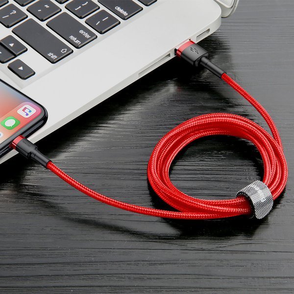 Baseus Cafule Cable | USB - Lightning-kabel til iPhone og iPad 1.5A, 2m