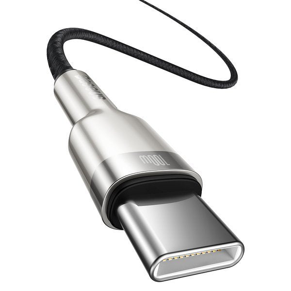 Baseus Cafule Metal | USB-C Type-C 100W Power Delivery Quick Charge 4.0-kabel, 2m