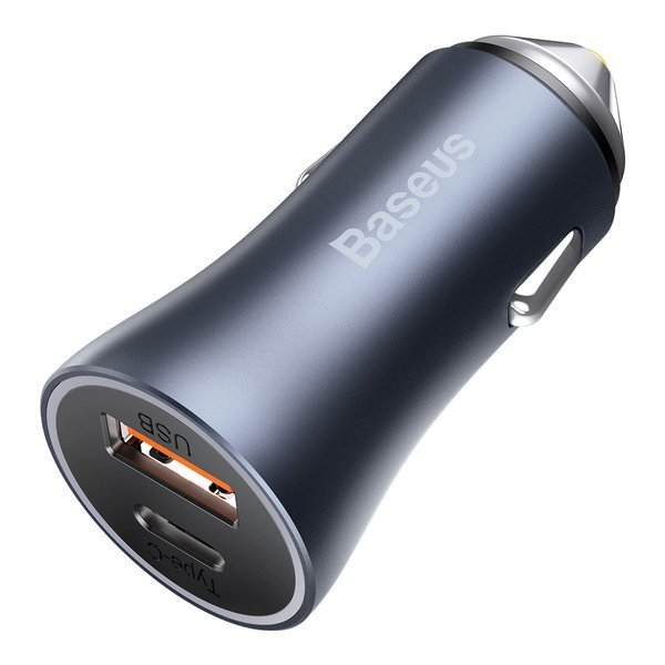 Baseus Golden Pro | Bil lader USB USB-C Power Delivery QC 4.0 40W