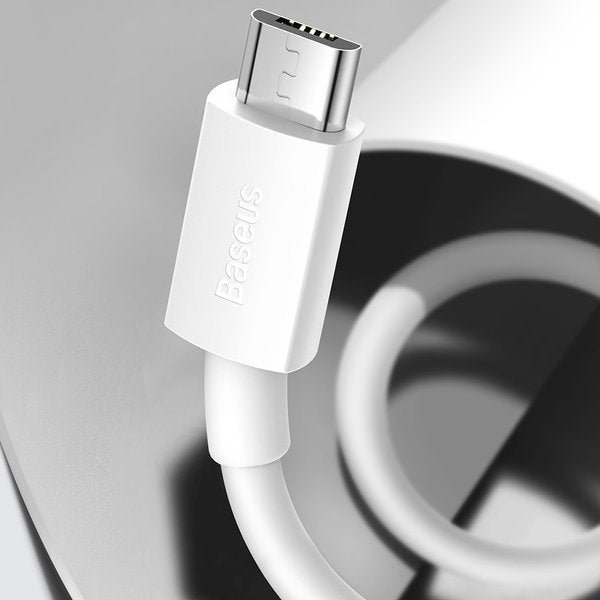 Baseus Simple Wisdom | USB - Micro USB Quick Charge 2.1A cable 1.5m, 2 pieces