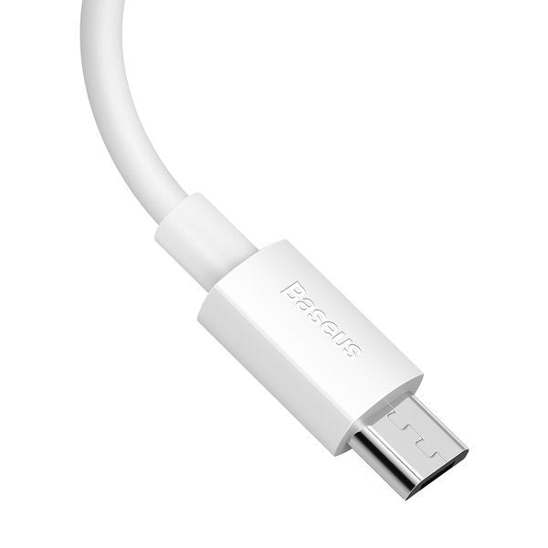 Baseus Simple Wisdom | USB - Micro USB Quick Charge 2.1A cable 1.5m, 2 pieces