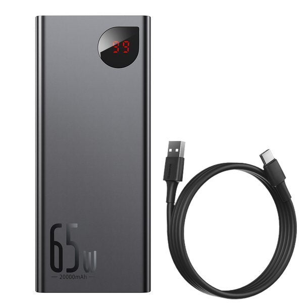Baseus Adaman 65W | Power Bank USB USB-C 65W QC 4.0 PD Huawei SCP 5A Samsung AFC