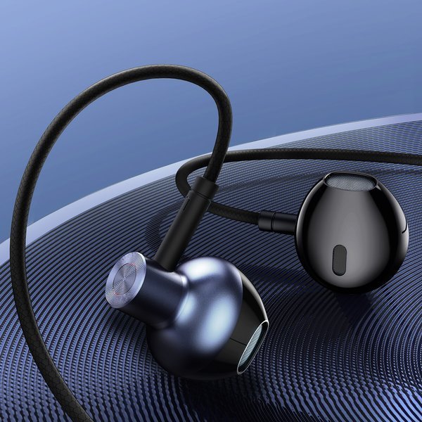 Baseus H19 | Wired in-ear headphones Mini Jack 3.5mm with HD microphone