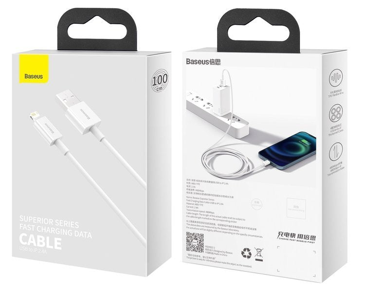 Baseus Superior Series | USB - Lightning cable for iPhone 6 7 8 X 11 12 2.4A