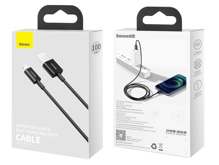 Baseus Superior Series | USB - Lightning cable for iPhone iPad 2.4A 1m