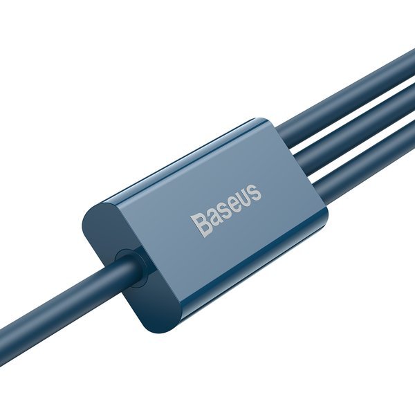 Baseus Superior | Kabel 3-i-1 USB - USB-C Micro Lightning 3,5A