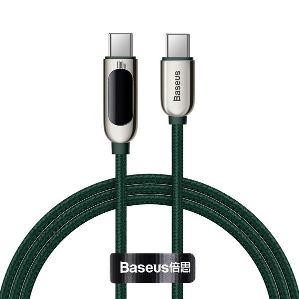 Baseus Display | USB-C kabel med 100W PD QC 4.0 skjerm