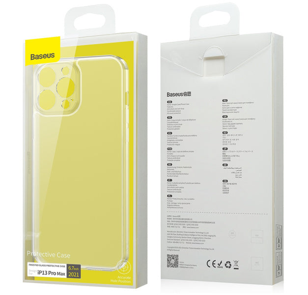 Baseus Frosted Glass | Etui til iPhone 13 Pro Max 6.7''