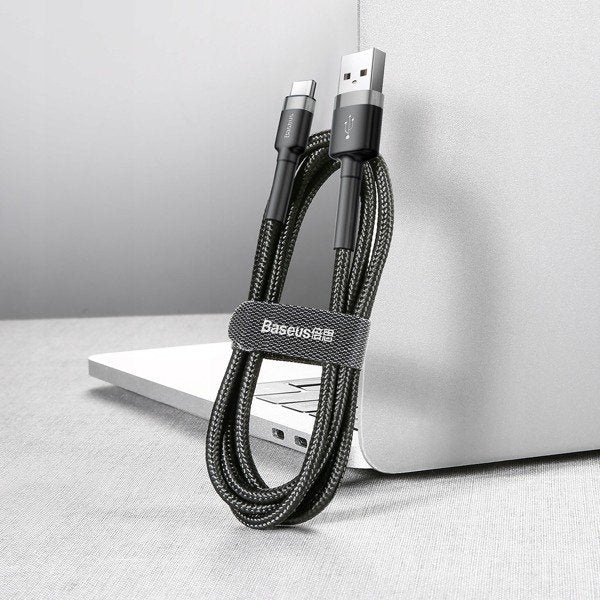 Baseus Cafule | Nylon USB Type-C USB-C Quick Charge 3.0 3A 100cm-kabel