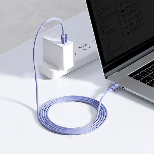 Baseus Crystal Shine | Kabel USB-C Type-C 100W Power Delivery Quick Charge 2m