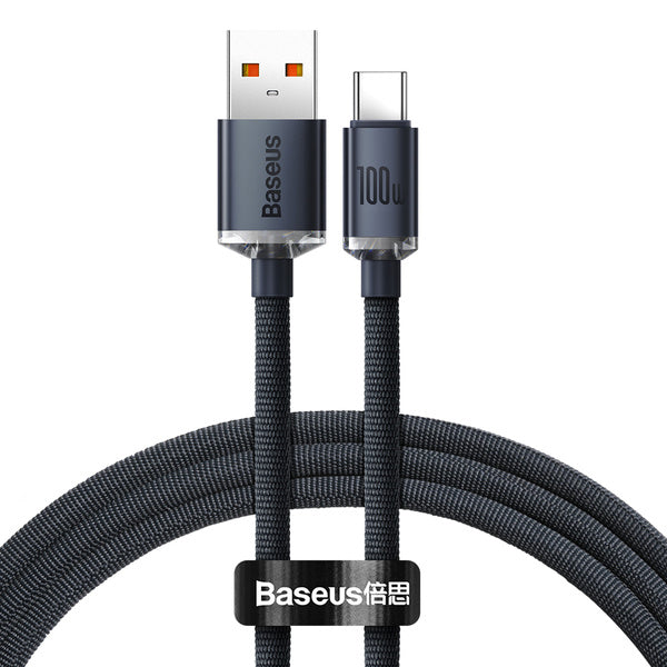 Baseus Crystal Shine | Kabel USB Type-C 100W 66W 6A for Huawei Honor 50 Pro