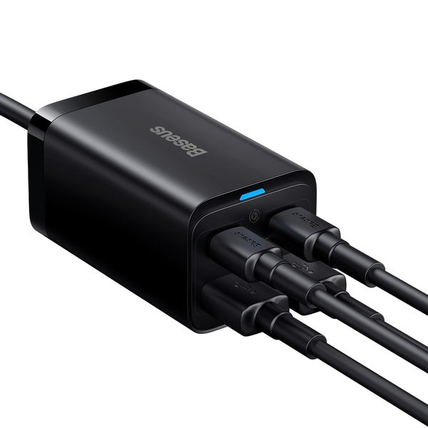 Baseus GAN3 Pro | Vegglader med 4x USB-A USB-C PD QC4.0 65W