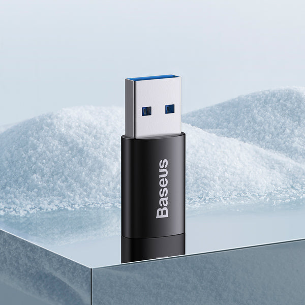 Baseus Ingenuity Series | Adapterovergang fra USB-A til USB-C OTG 10Gb/s