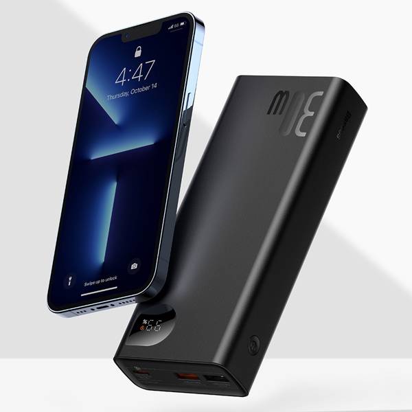 Baseus Adaman | Powerbank på 20000mAh med 3x USB USB-C QC 3.0 PD Samsung AFC 30W