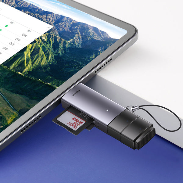 Baseus Lite Series | Kortleseradapter for MicroSD SD TF 2TB USB3.0 USB C