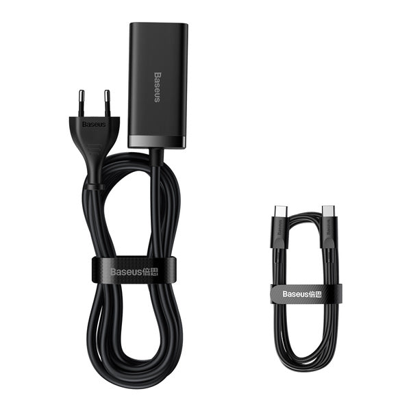 Baseus GAN3 Pro | Vegglader med 4x USB-A USB-C PD QC4.0 100W