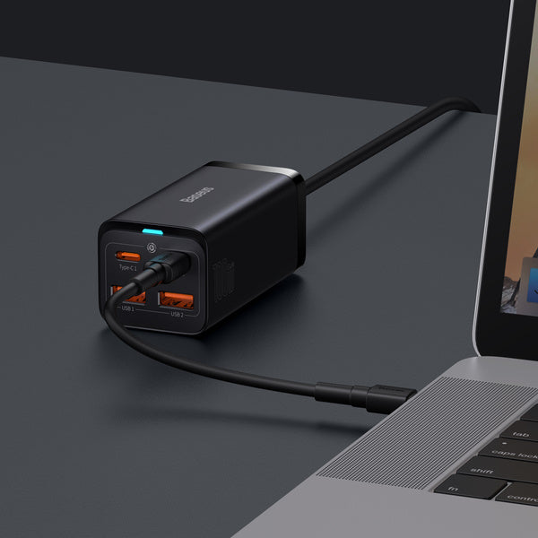 Baseus GAN3 Pro | Vegglader med 4x USB-A USB-C PD QC4.0 100W